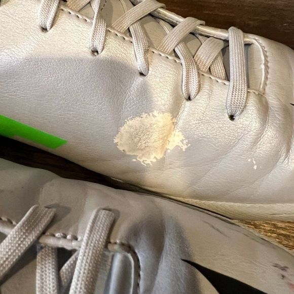 Mens Nike Mercurial Vapor IX SG Gray Pro Soccer Cleats Sneakers Size 12 D GUC - Picture 8 of 8